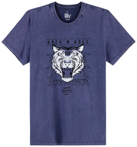 Camiseta tigre Rock Roll