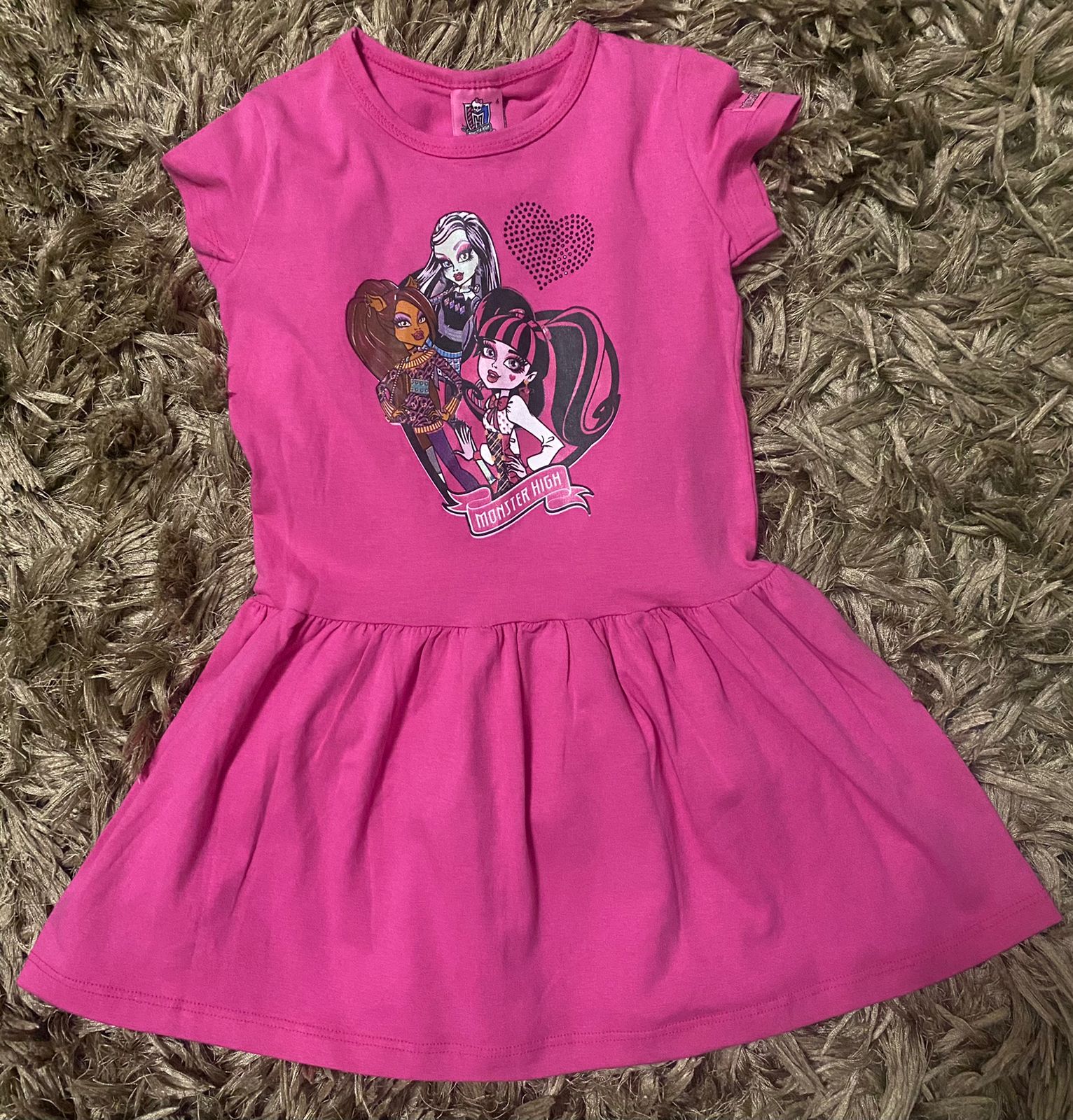 Vestido infantil Monster High