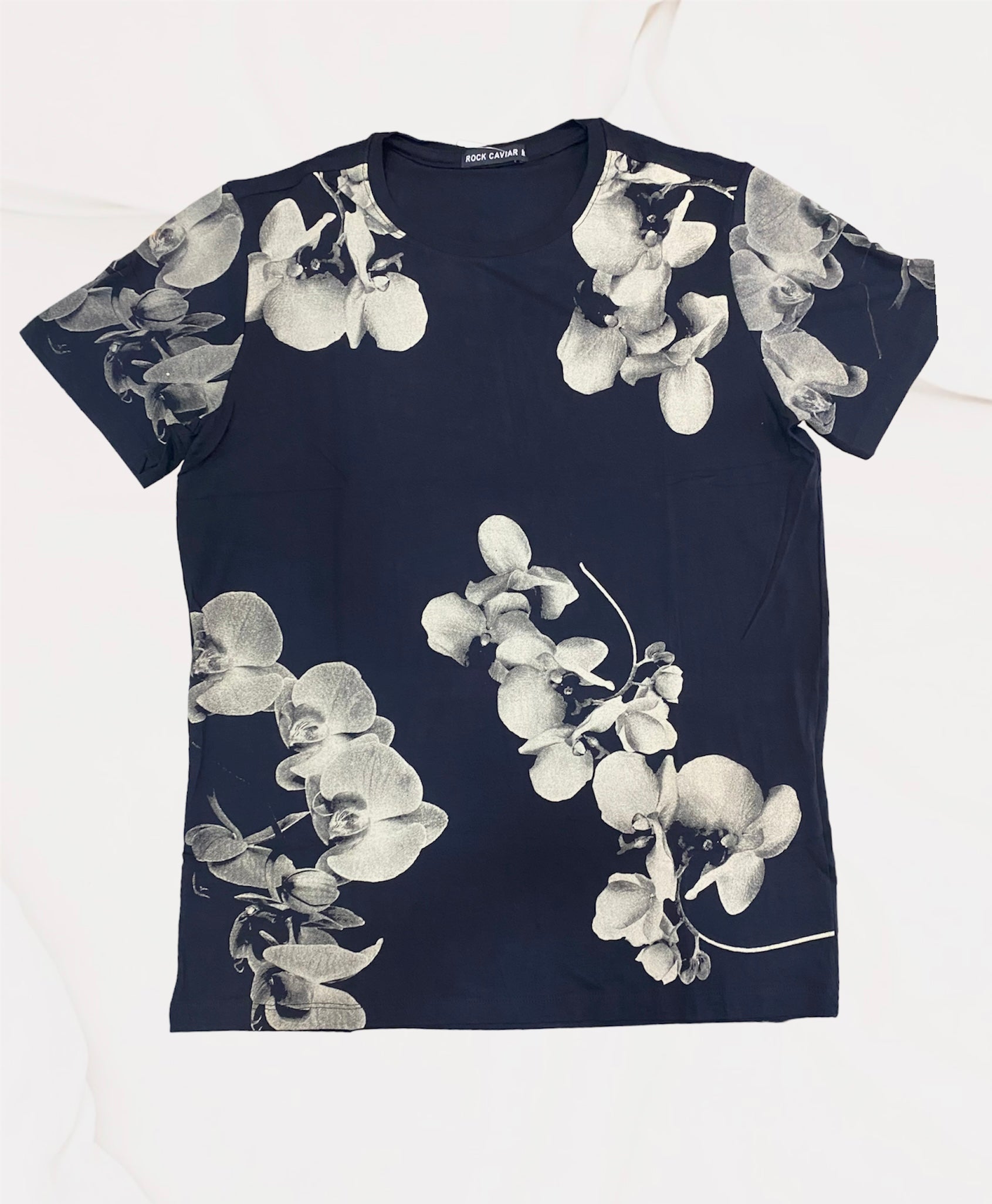 Camiseta manga curta floral